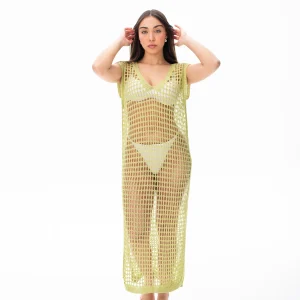 Vestido Trafo Verde Pistacchio