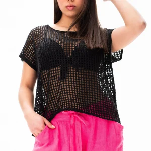 Buzo Arena Negro - Viviana Méndez