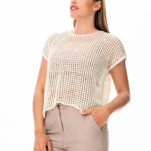 Buzo Arena Beige - Viviana Méndez