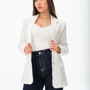 Blazer Clásico Cloe Blanco