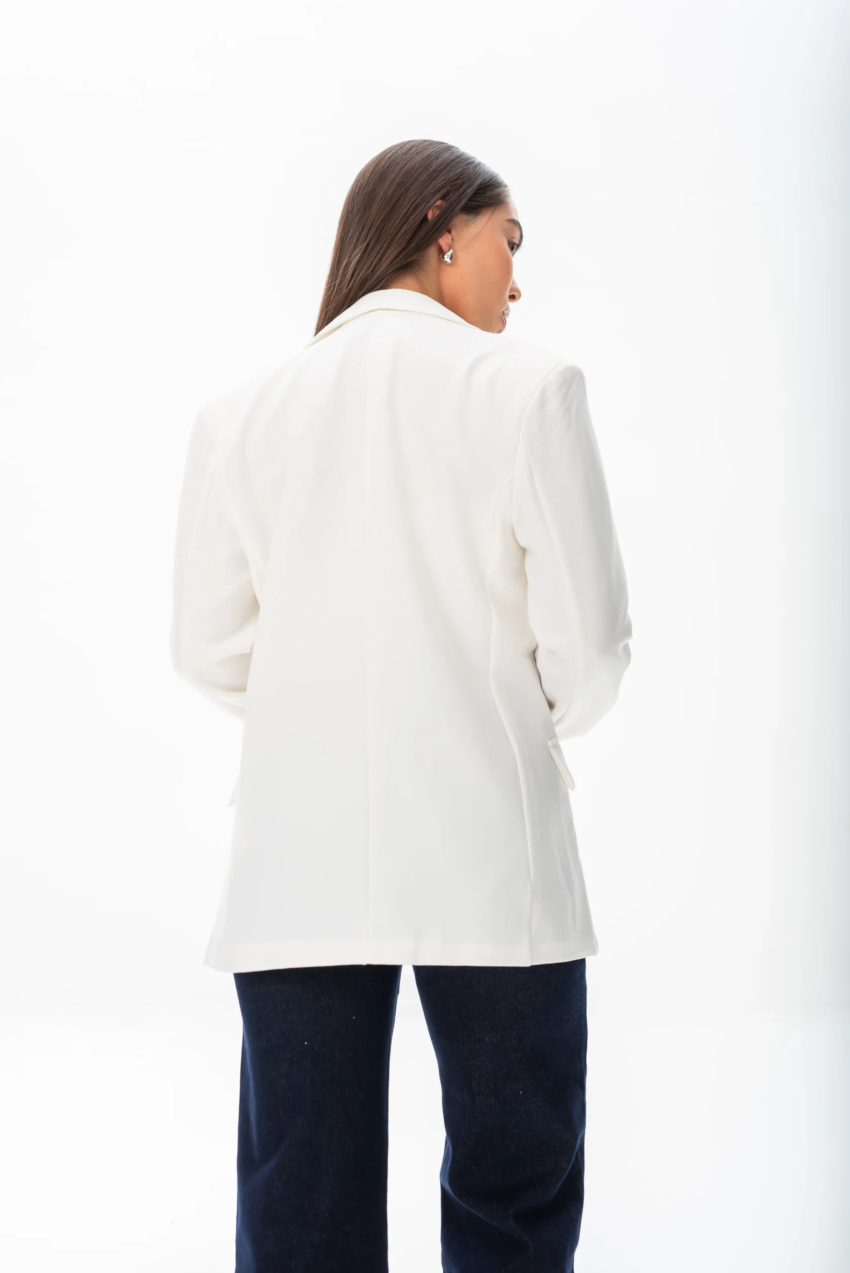 Blazer Clásico Cloe Blanco - Imagen 3