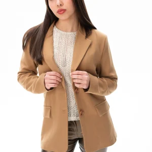 Blazer Clásico Cloe Camel