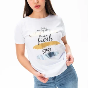 Remera Colors Blanca