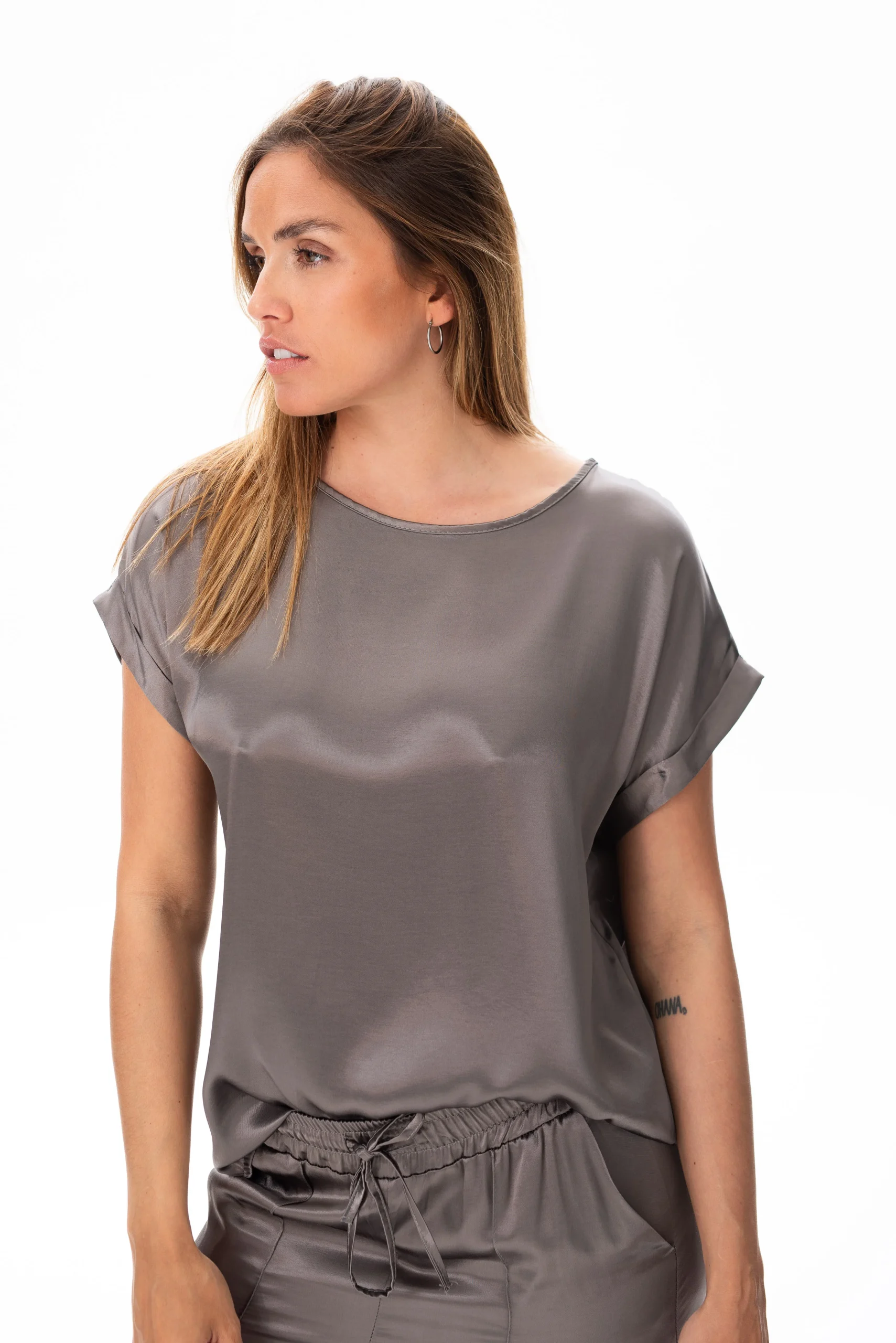 Blusa Flama Gris