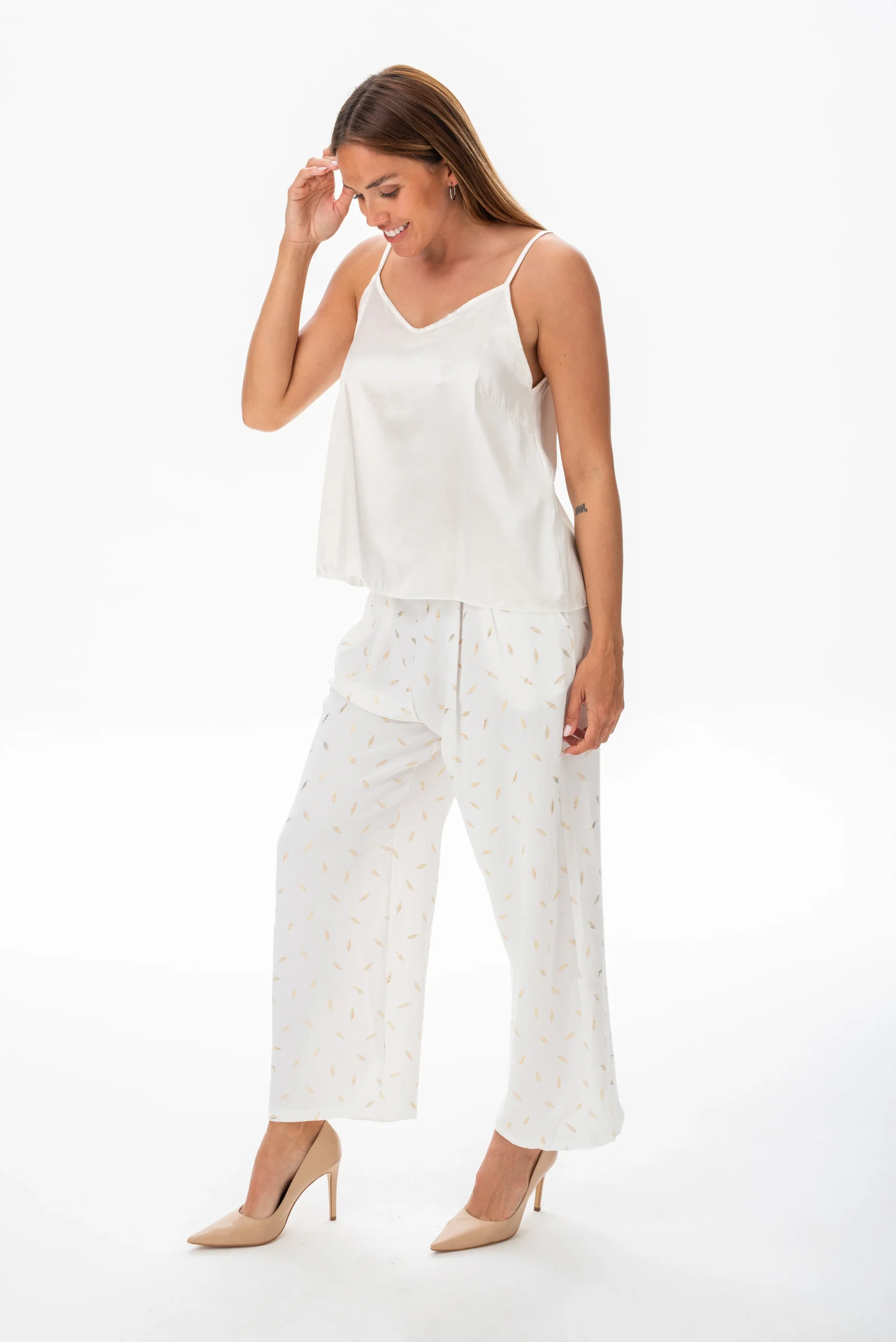 Musculosa Lencera Blanca - Imagen 3