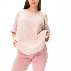 Blusa Básica Rosa Palo