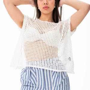 Buzo Arena Blanco - Viviana Méndez