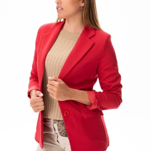 Blazer Clásico Cloe Rojo