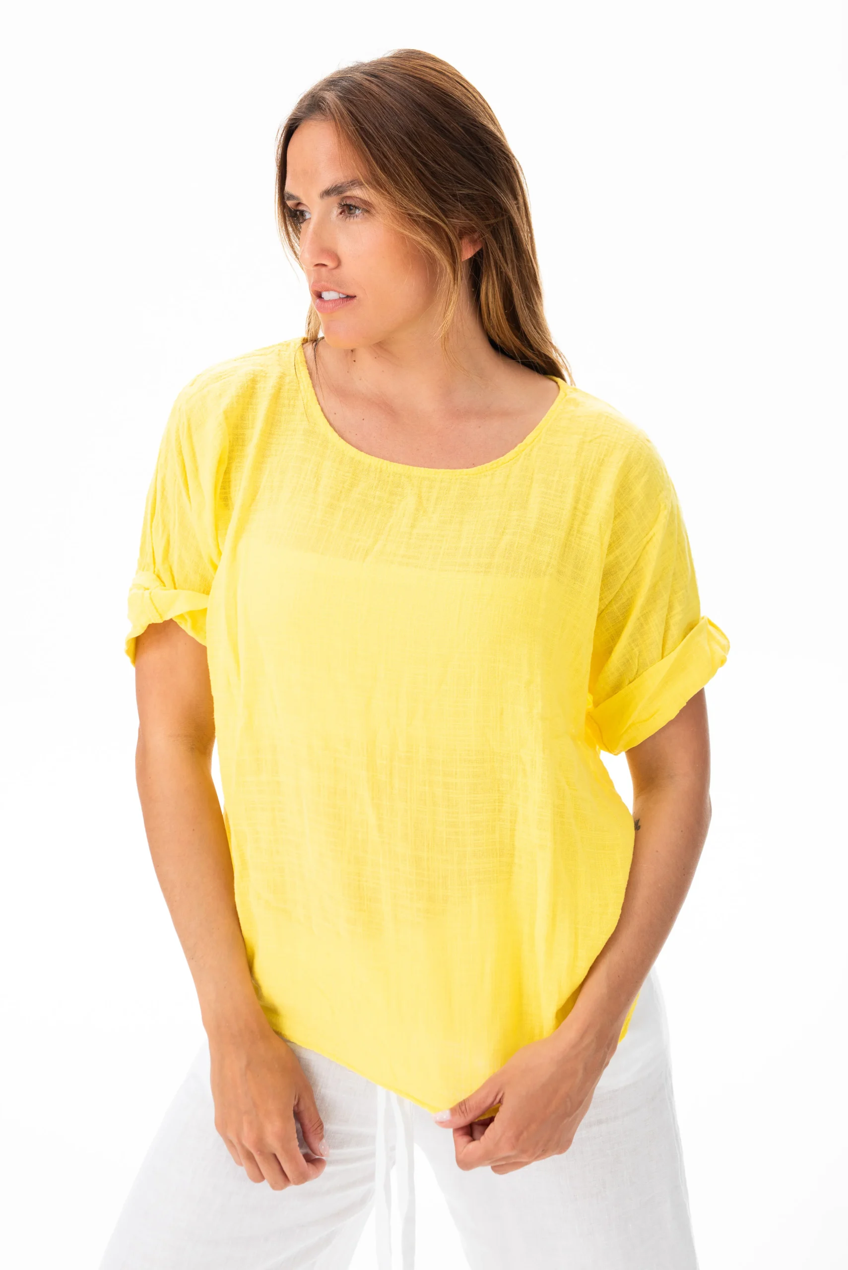 Blusa Básica Amarillo