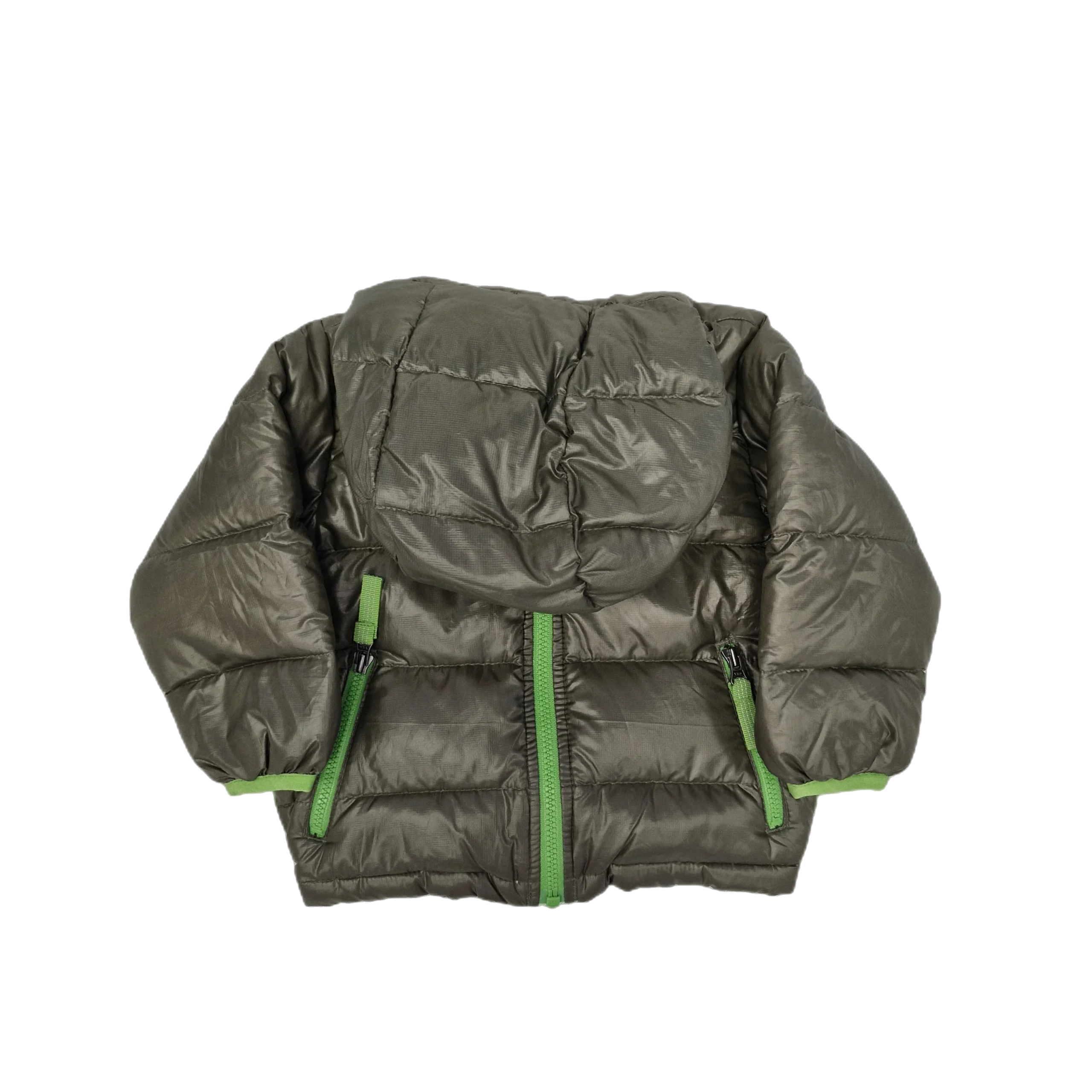 Parka Bebé Hi-Loft Down Sweater Hoody- Usado - Imagen 4