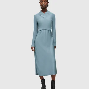 Vestido Hana Azul Medio