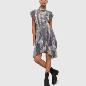 Vestido Fleur Venetia  Gris