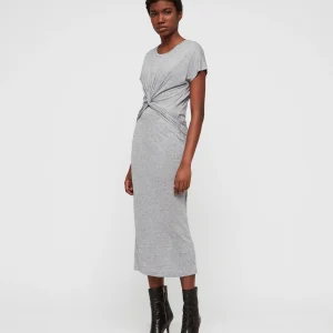 Vestido Paloma Drape Dress Gris
