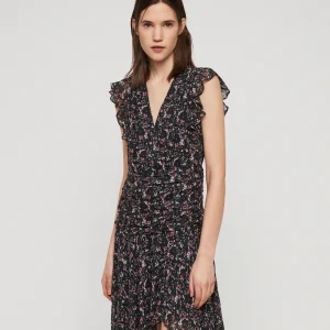 Vestido Caris Sketch Dress Negro