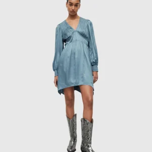 Vestido Esta Azul Medio