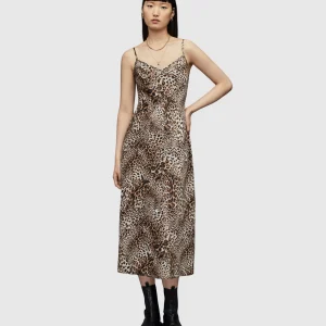 Vestido Bryony Kiku  Café