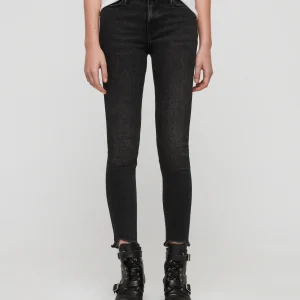 Jeans Grace Ankle Fray Jeans Negro