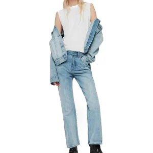Jeans Gem High Waist Boyfriend Denim