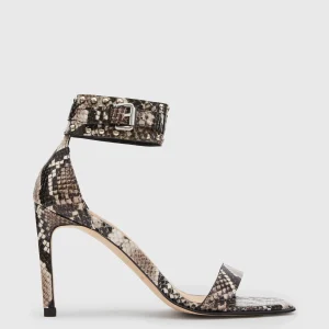 Zapatos Alma Snake  Gris
