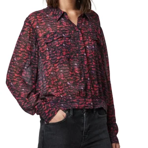 Camisa Adeliza Plume Shirt Rosa
