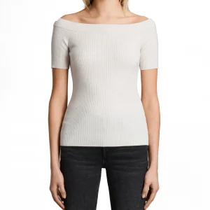 Top Lavine Ecru White