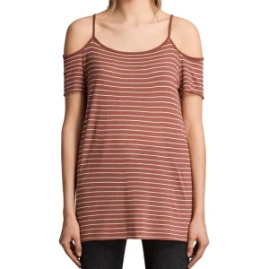 Camiseta Tyra Coral Red/Oyster