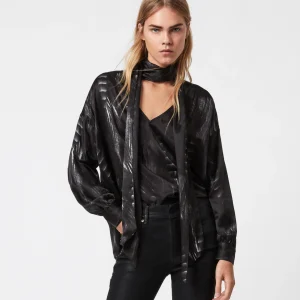 Top Cesey Viola Negro