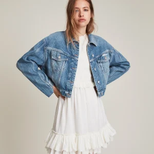 Chamarra Beth Patch Indigo