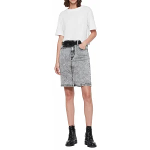 Falda Nara Negro Lavado Ácido