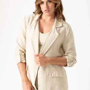 Blazer Leger Beige