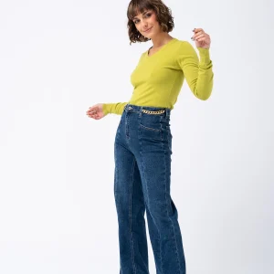 Buzo Básico Cami Verde Lima