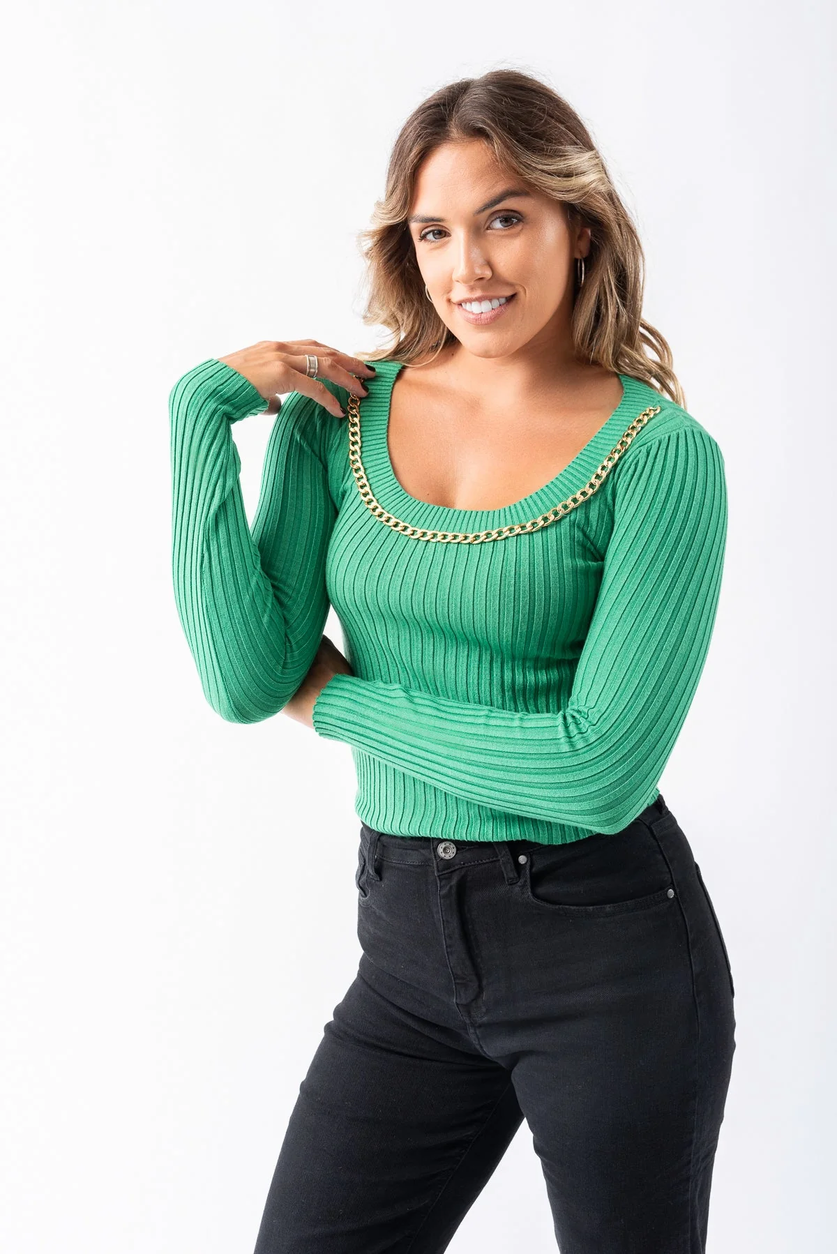 Buzo Corto Catena Verde