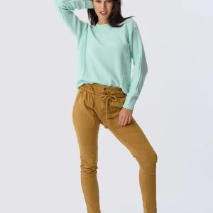 Buzo Cuello a la Base Menta