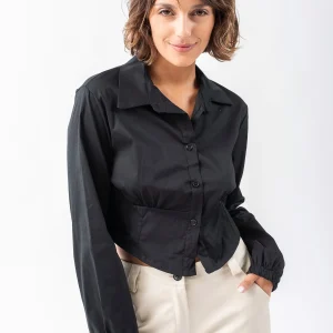 Camisa Camila Negra