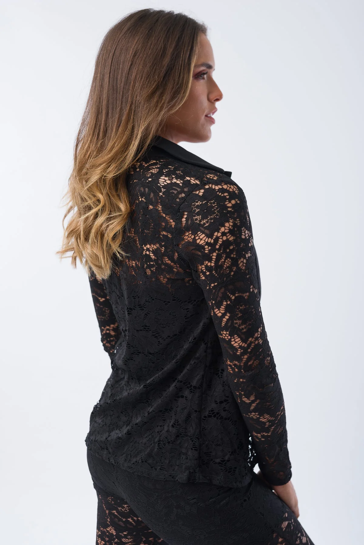 Camisa Destele Negra - Imagen 3