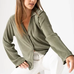 Camisa Livera Verde Militar