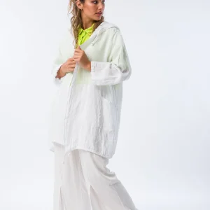 Campera de Lino Dante Blanca