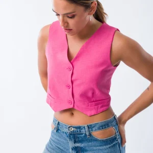 Chaleco Sastre Fucsia