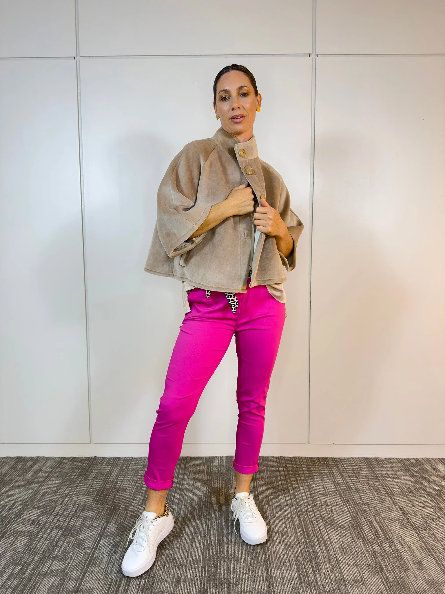 Chaqueta Mome Camel - Imagen 4