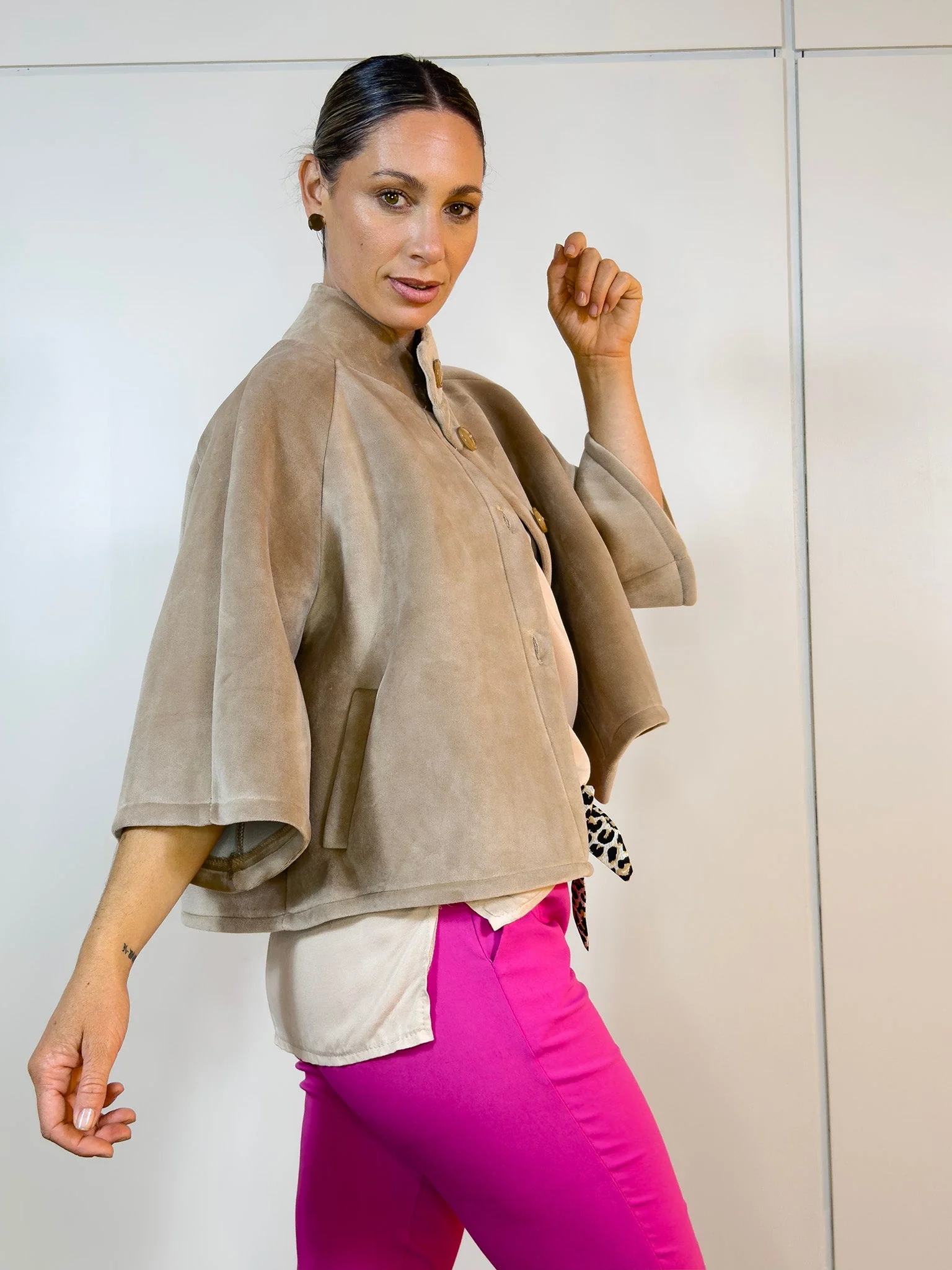 Chaqueta Mome Camel - Imagen 5