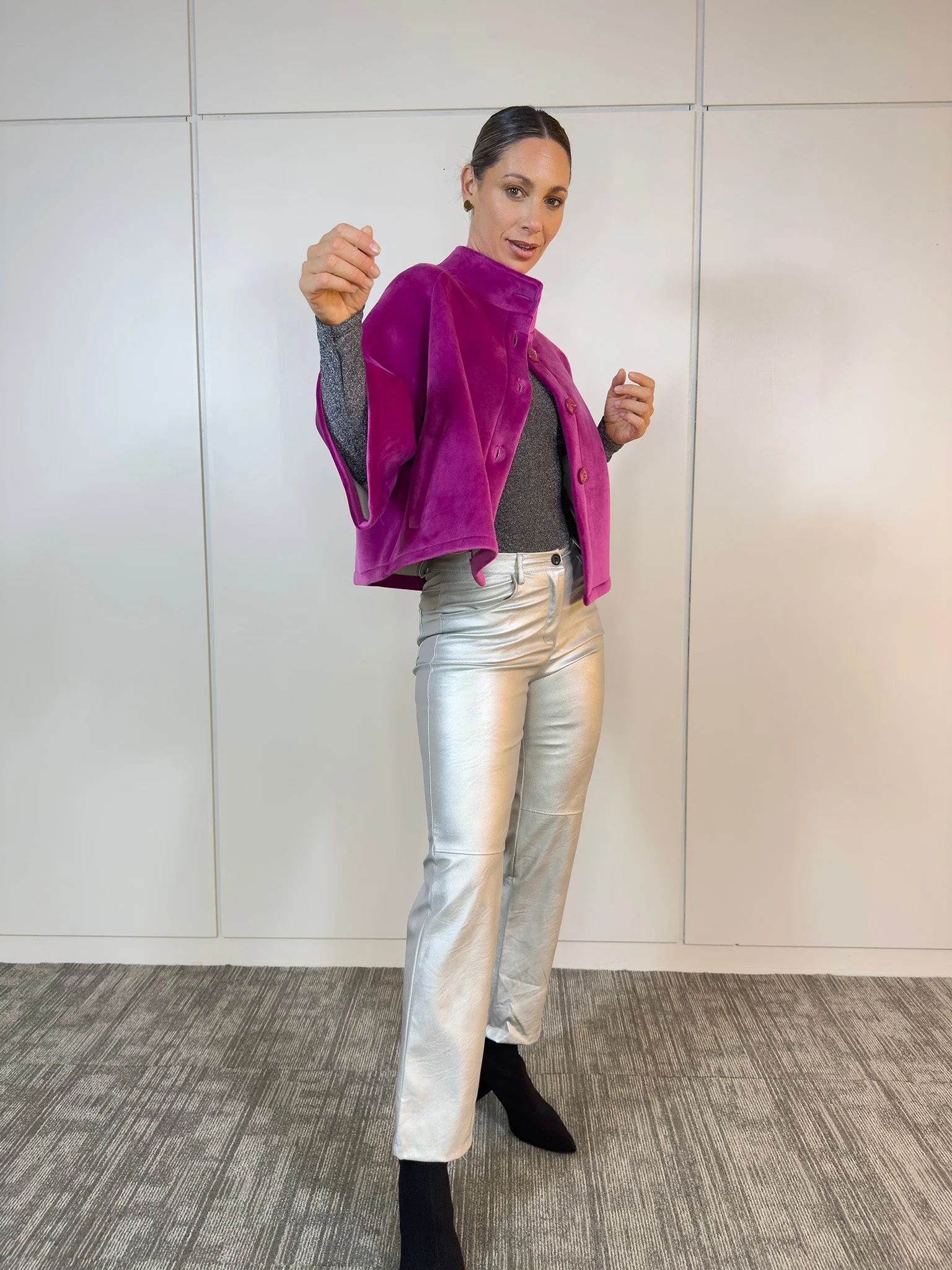 Chaqueta Mome Fucsia