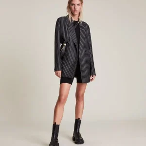 Blazer Isla Pinstripe Carbón