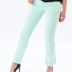 Jeans Bella Semi Oxford Menta