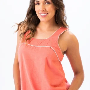 Musculosa Diana Coral