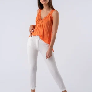 Pantalón Ceinture Blanco