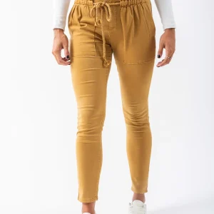 Pantalón con Cordón Mostaza