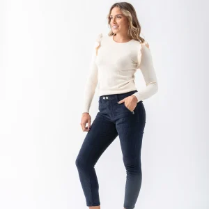 Pantalón de Pana Azul