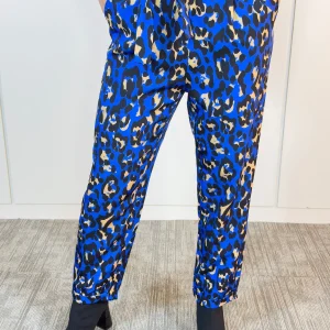 Pantalón Printé Azul