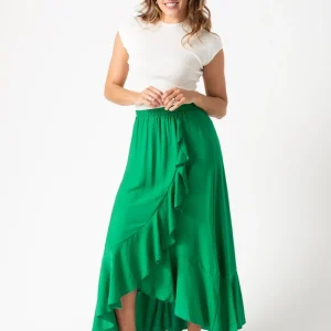 Pollera Flamand Verde Benetton