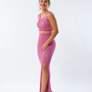 Pollera Leticia Fucsia